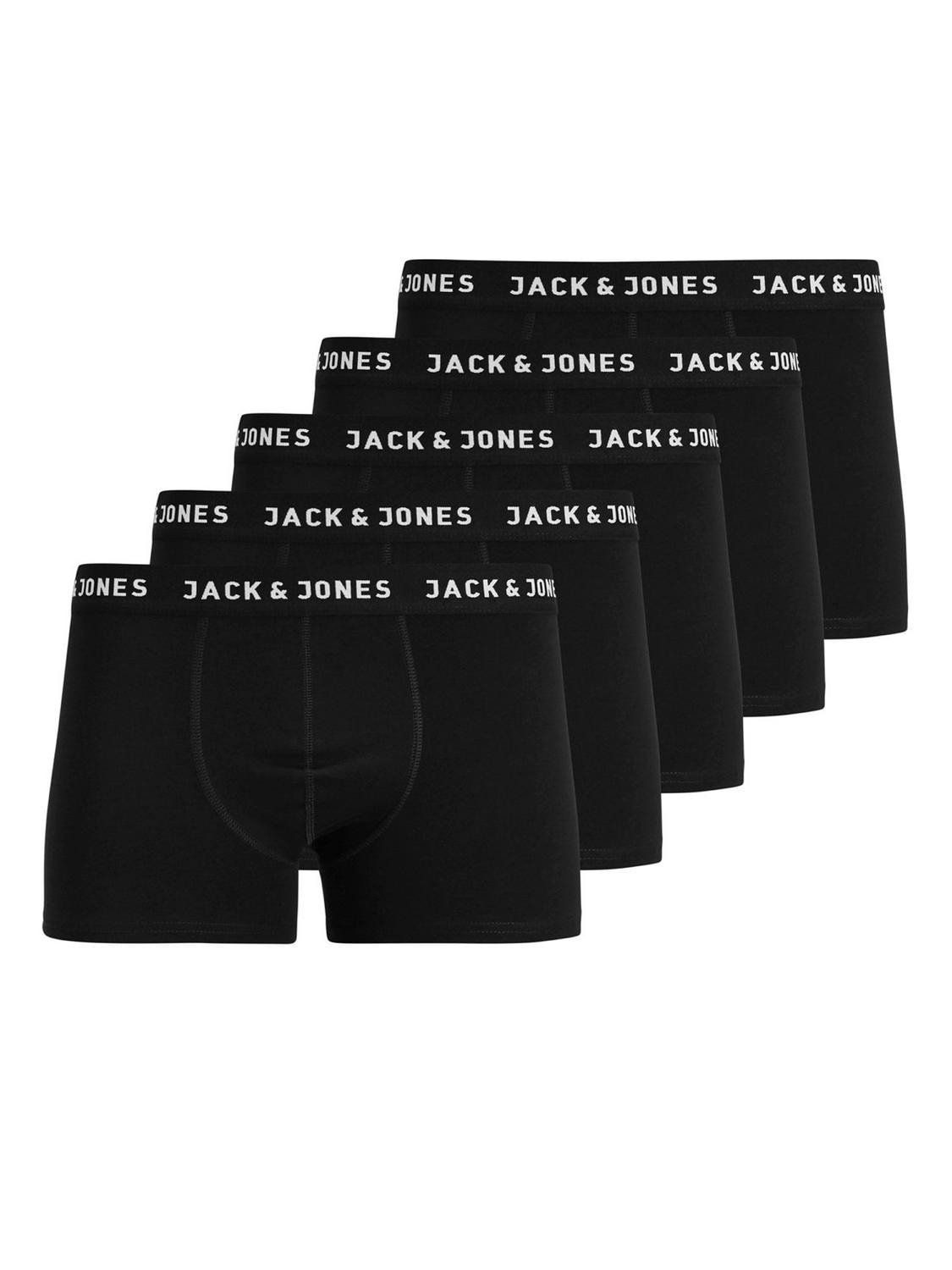 Jack & Jones Junior Boxershorts »JACHUEY TRUNKS 5 PACK NOOS JNR«, (Packung, 5 St.) von Jack & Jones Junior
