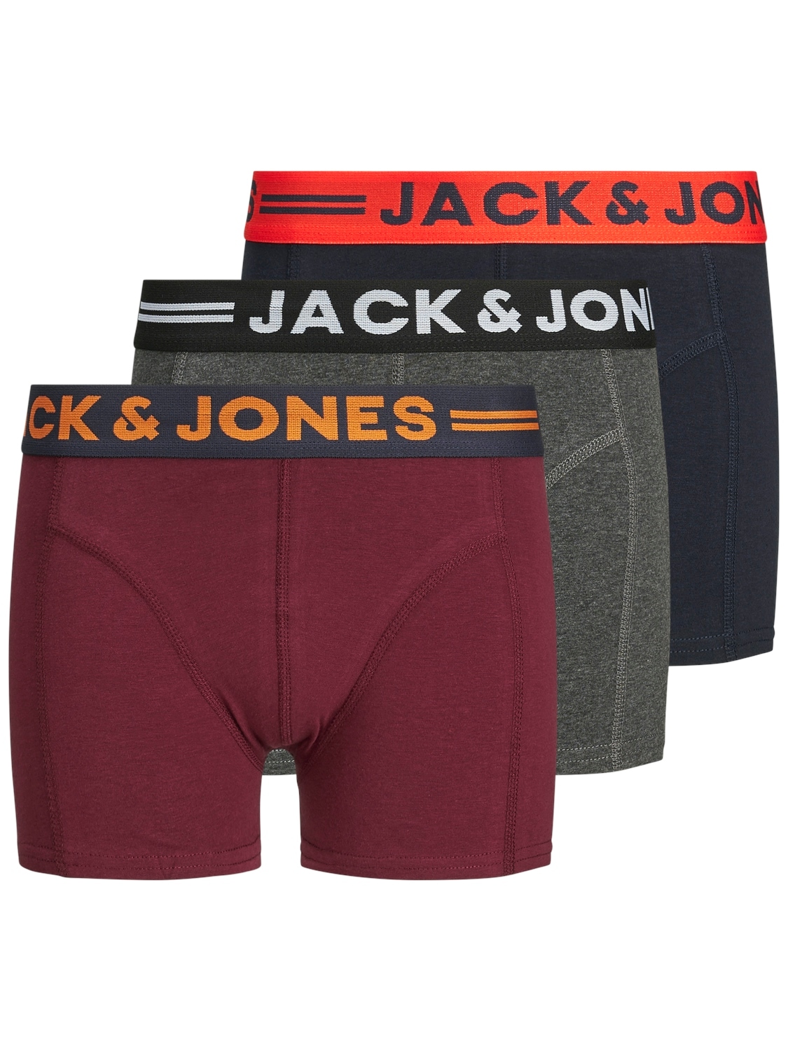 Jack & Jones Junior Boxershorts »JACLICHFIELD TRUNKS 3 PACK NOOS JNR« von Jack & Jones Junior