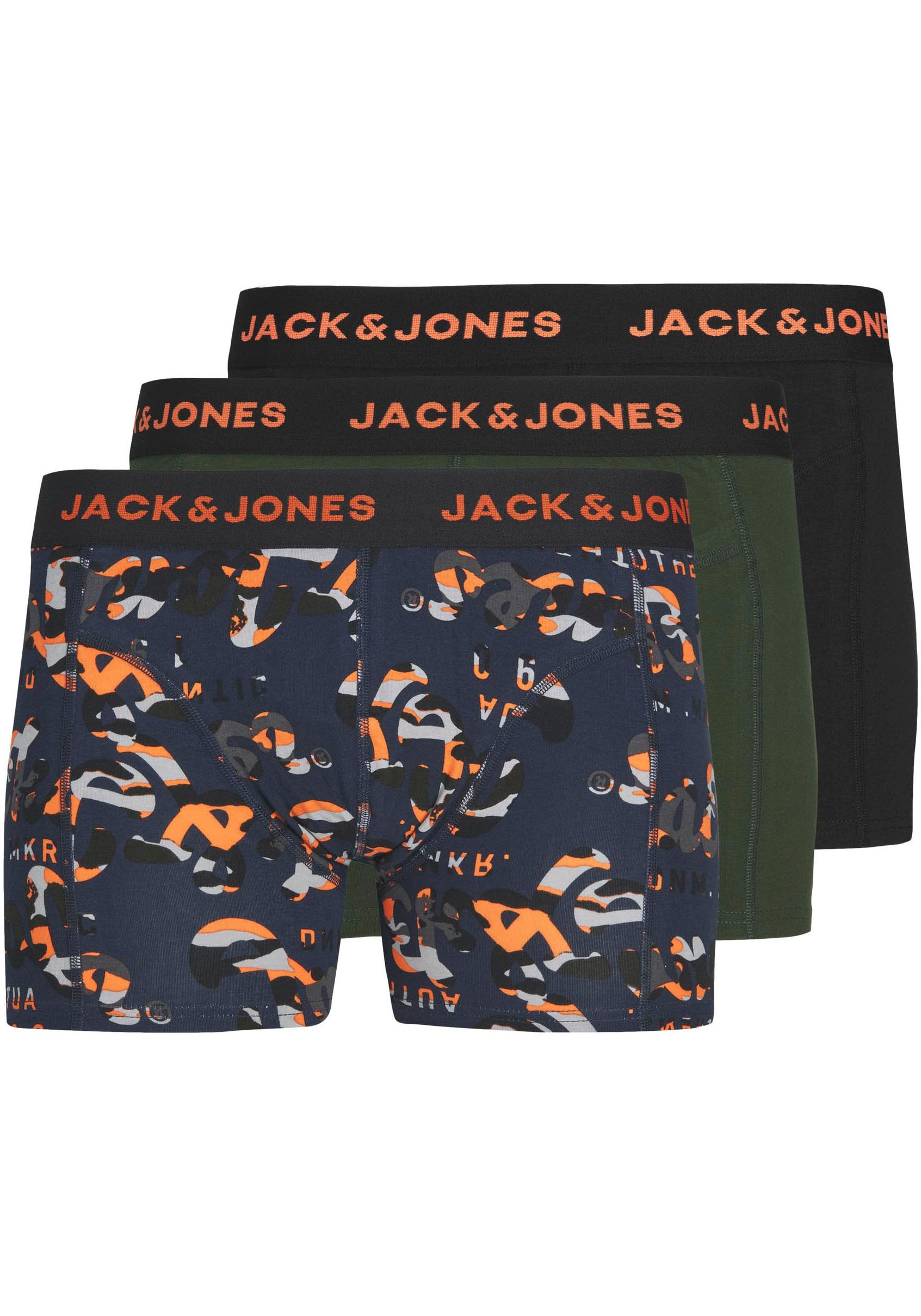 Jack & Jones Junior Boxershorts »JACNEON LOGO TRUNKS 3 PAC«, (Packung, 3 St.) von Jack & Jones Junior