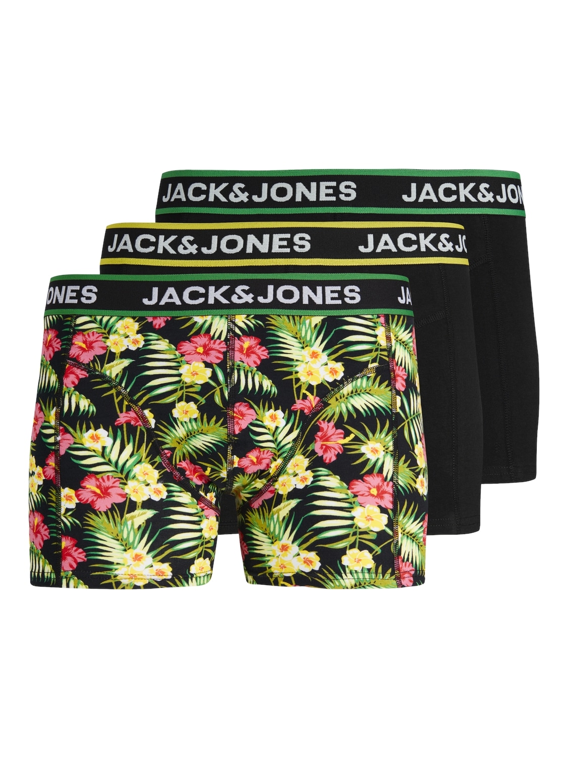 Jack & Jones Junior Boxershorts »JACPINK FLOWERS TRUNKS 3 PACK SN JNR«, (Packung, 3 St.) von Jack & Jones Junior