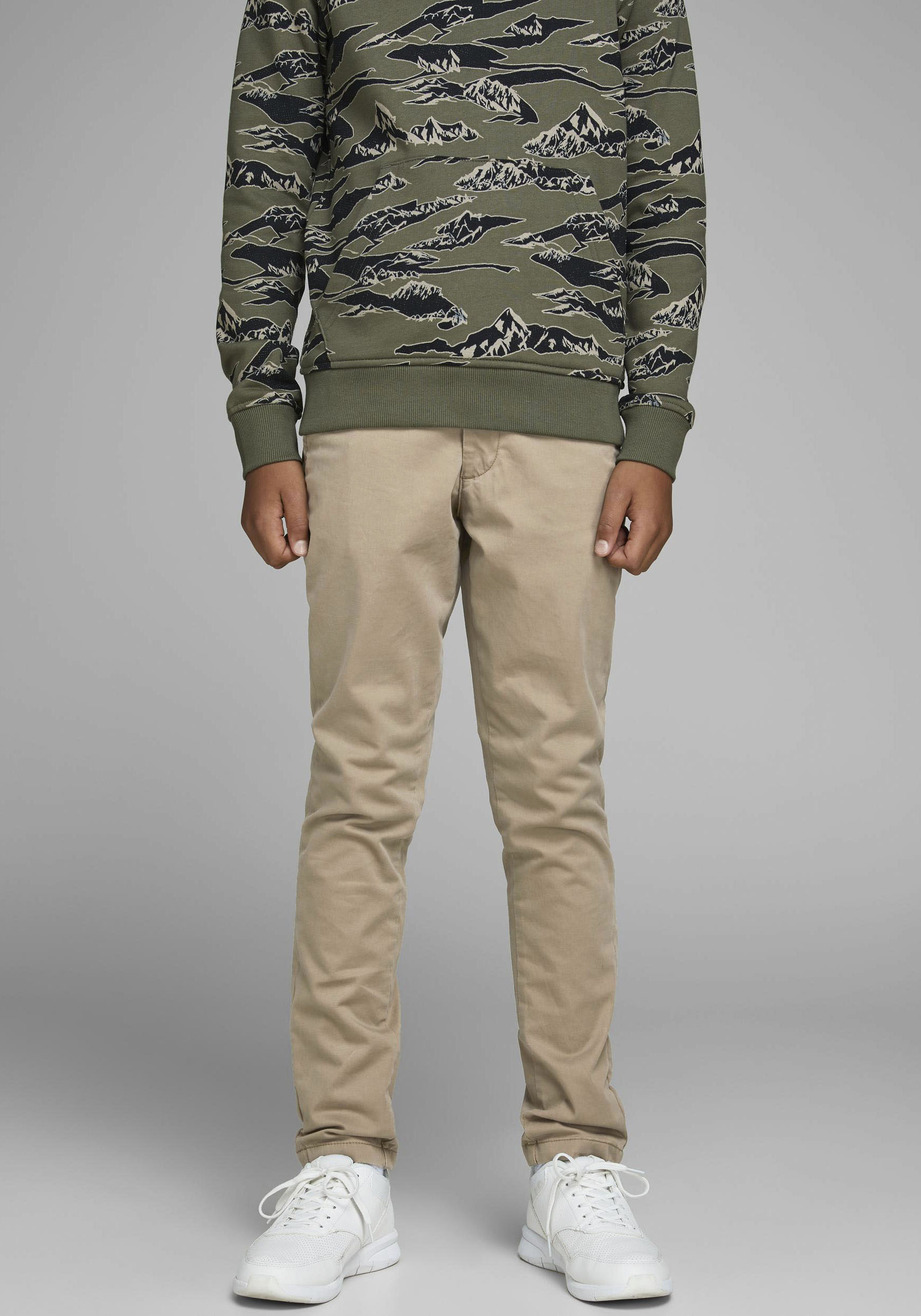 Jack & Jones Junior Chinos »JPSTMARCO JJBOWIE SA BEIGE NOOS JNR« Jack & Jones Junior Chinos »JPSTMARCO JJBOWIE SA BEIGE NOOS JNR« von Jack & Jones Junior