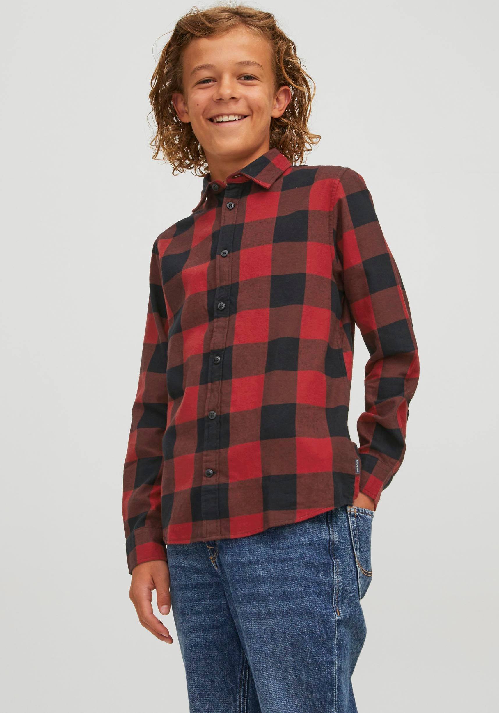 Jack & Jones Junior Flanellhemd von Jack & Jones Junior