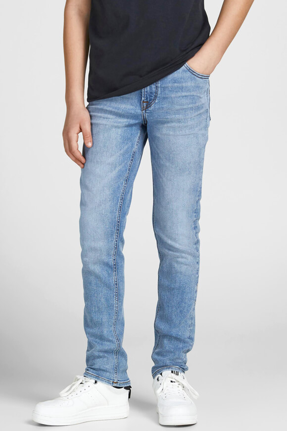 Jack & Jones Junior Glenn Slim Fit Jeans | Medium Blau | Jungen  | 152 von Jack & Jones Junior