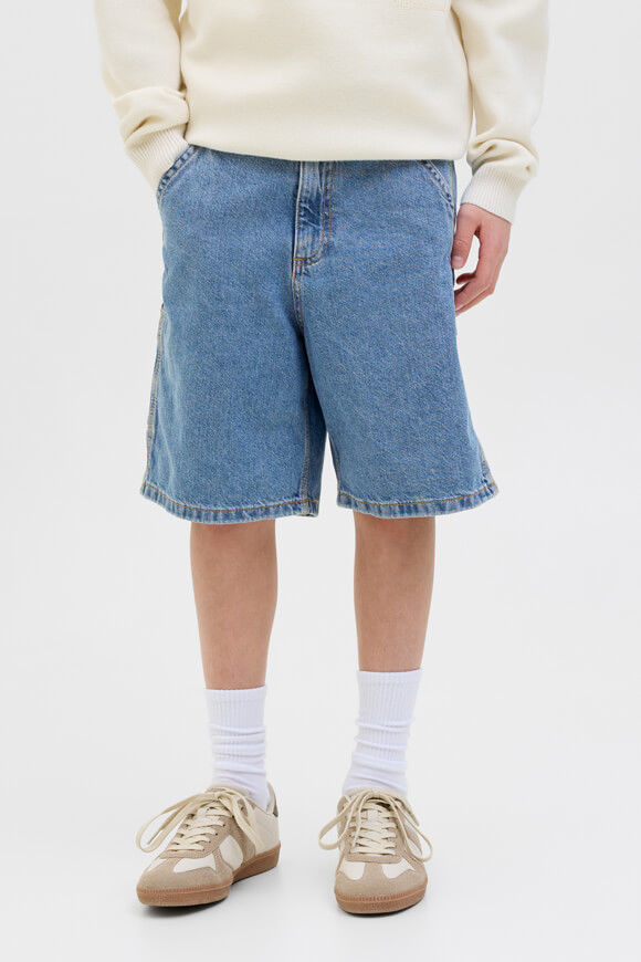 Jack & Jones Junior JJITONY JJCARPENTER Loose Fit Jeansshorts | Blue Denim | Jungen  | 158 von Jack & Jones Junior