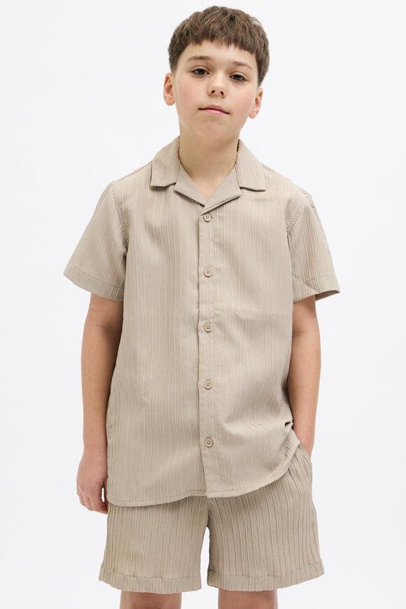 Jack & Jones Junior JJMASSIMO Strukturiertes Hemd | Oxford Tan | Jungen  | 140 von Jack & Jones Junior