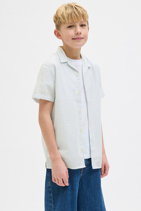 Jack & Jones Junior JORLUKE strukturiertes Hemd | Cashmere Blue | Jungen  | 176 von Jack & Jones Junior
