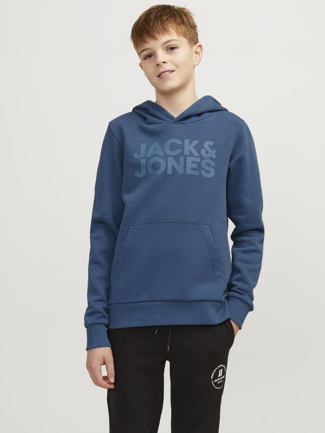 Jack & Jones Junior Kapuzensweatshirt »JJECORP LOGO SWEAT HOOD« von Jack & Jones Junior