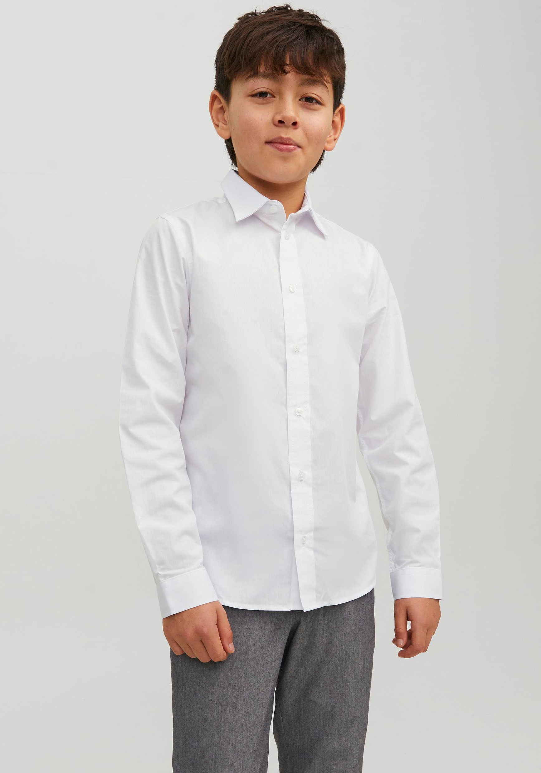 Jack & Jones Junior Langarmhemd »JJJOE SHIRT LS PLAIN NOOS JNR« von Jack & Jones Junior