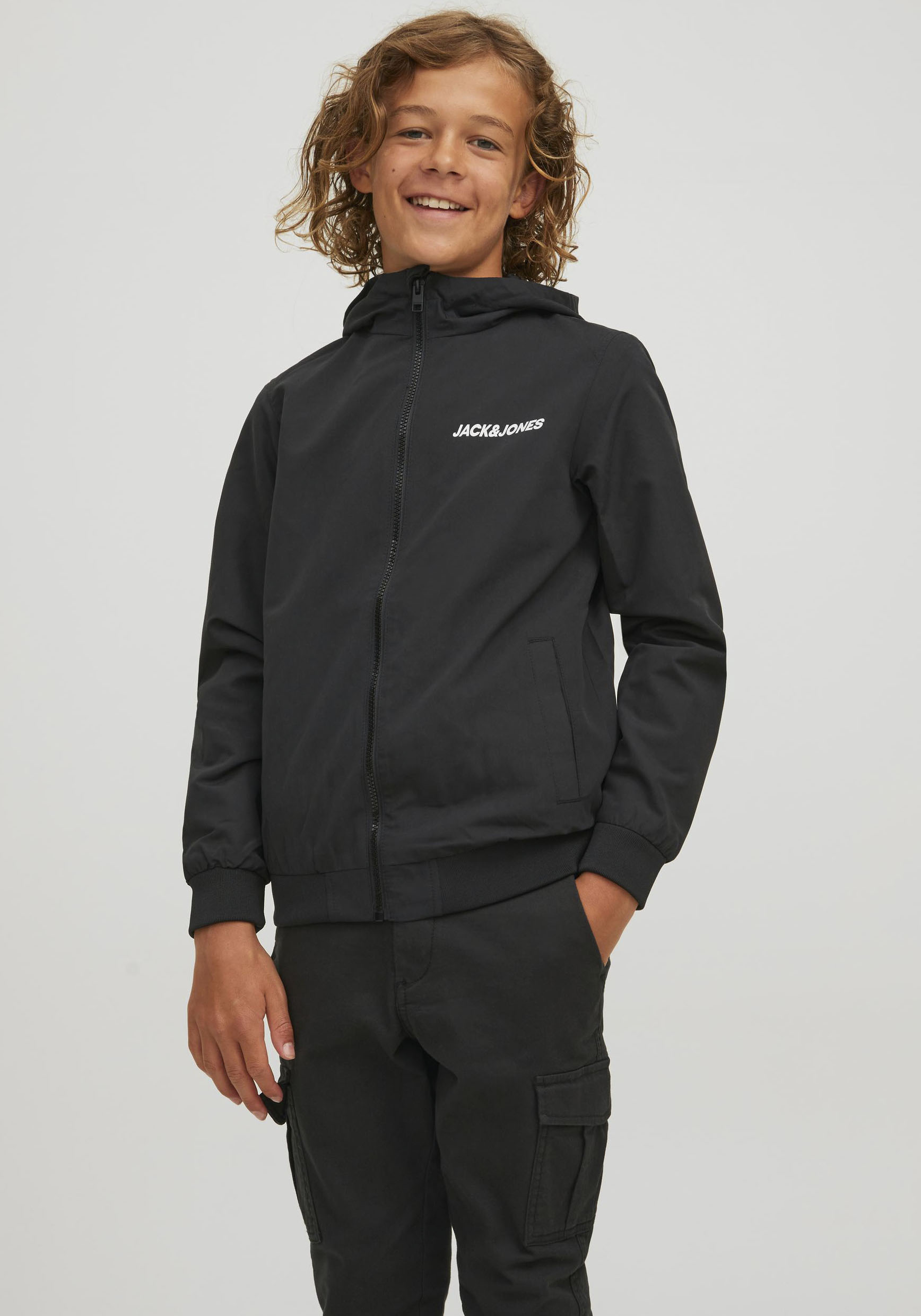 Jack & Jones Junior Outdoorjacke »JJERUSH BLOCKING HOOD«, mit Kapuze von Jack & Jones Junior