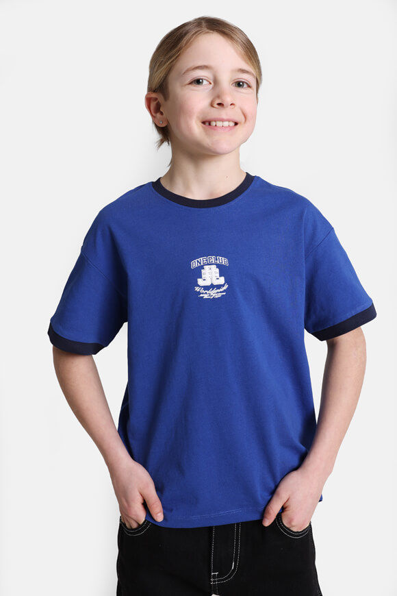 Jack & Jones Junior Oversize T-Shirt | Mazarine Blue | Jungen  | 140 von Jack & Jones Junior