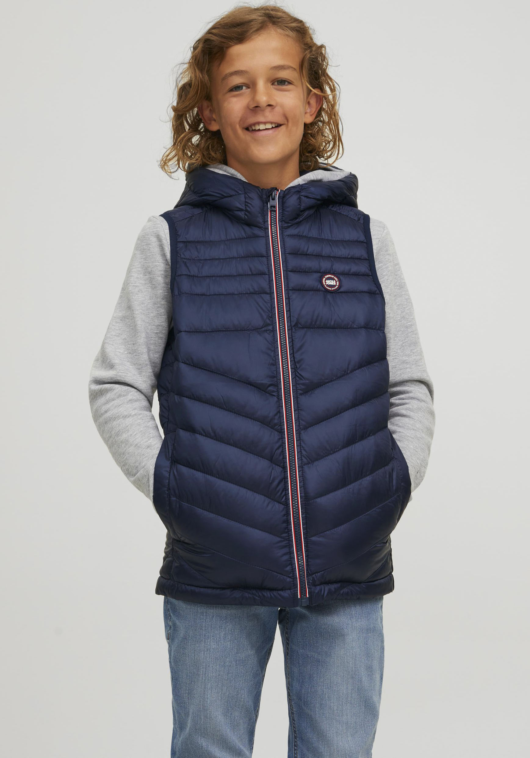 Jack & Jones Junior Steppweste »JJEHERO BODYWARMER HOOD NOOS JNR« von Jack & Jones Junior