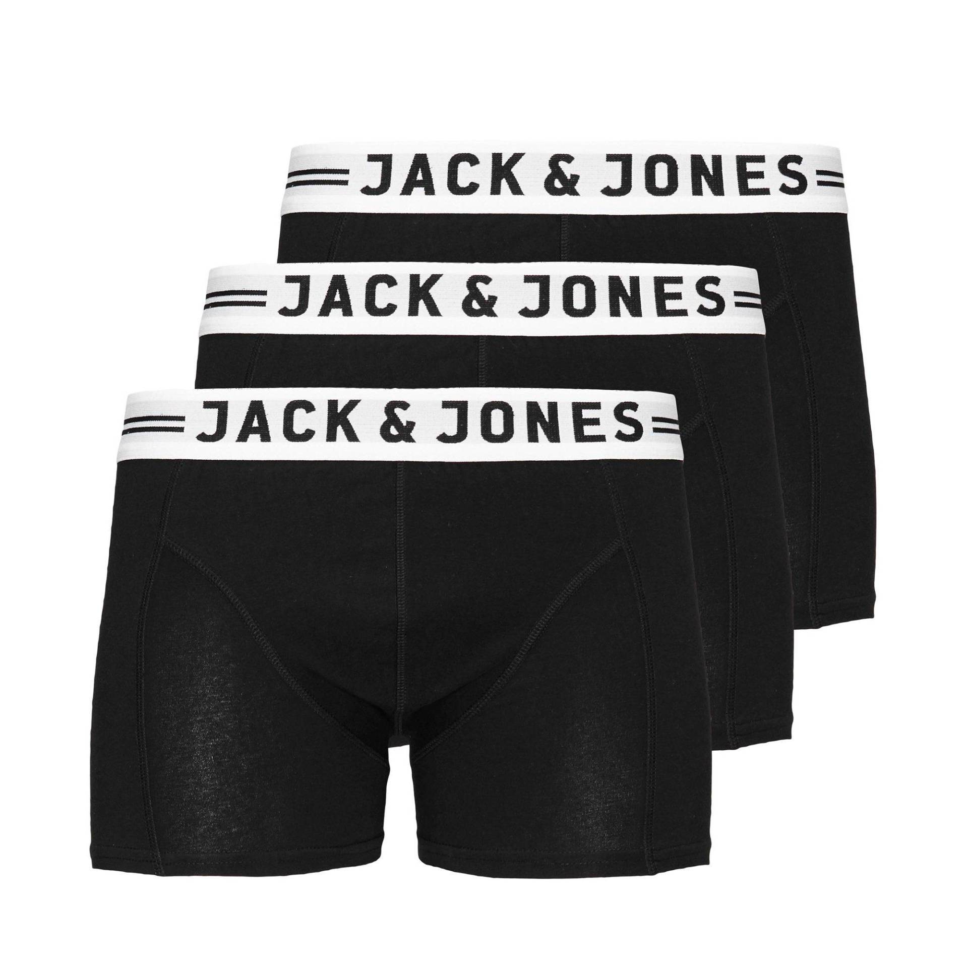 Triopack, Boxershorts Jungen Black 164 von Jack & Jones Junior