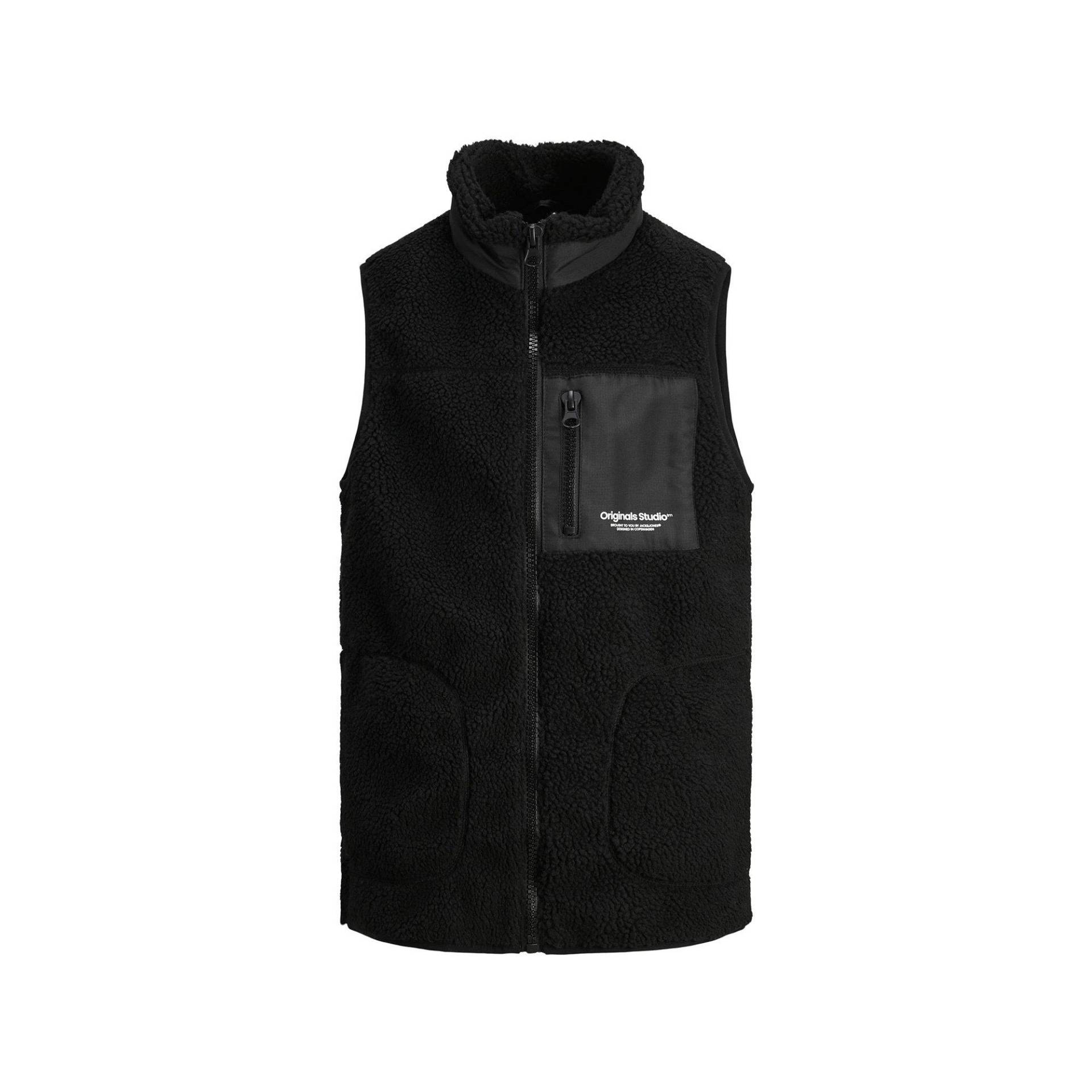 Jacke, Wattiert Ohne Kapuze Jungen Black 140 von Jack & Jones Junior