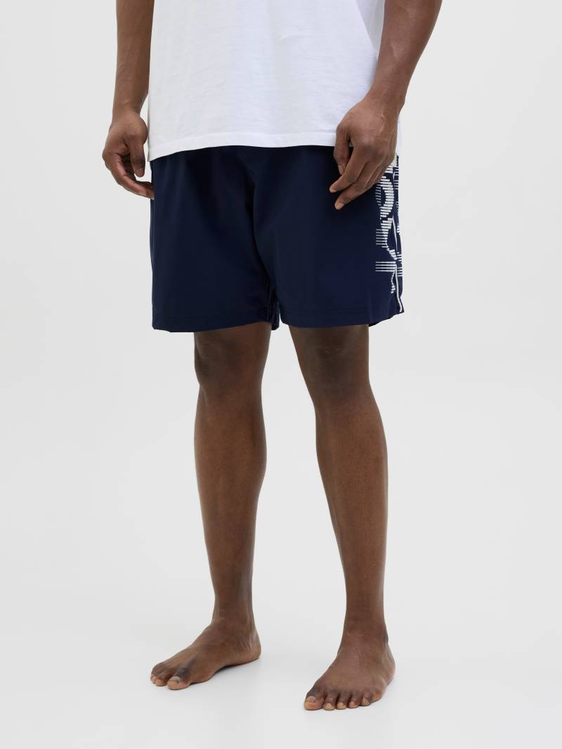 Jack & Jones PlusSize Badeshorts »JPSTMAUI JJSWIM SPLICE LOGO AKM SN PLS« von Jack & Jones PlusSize