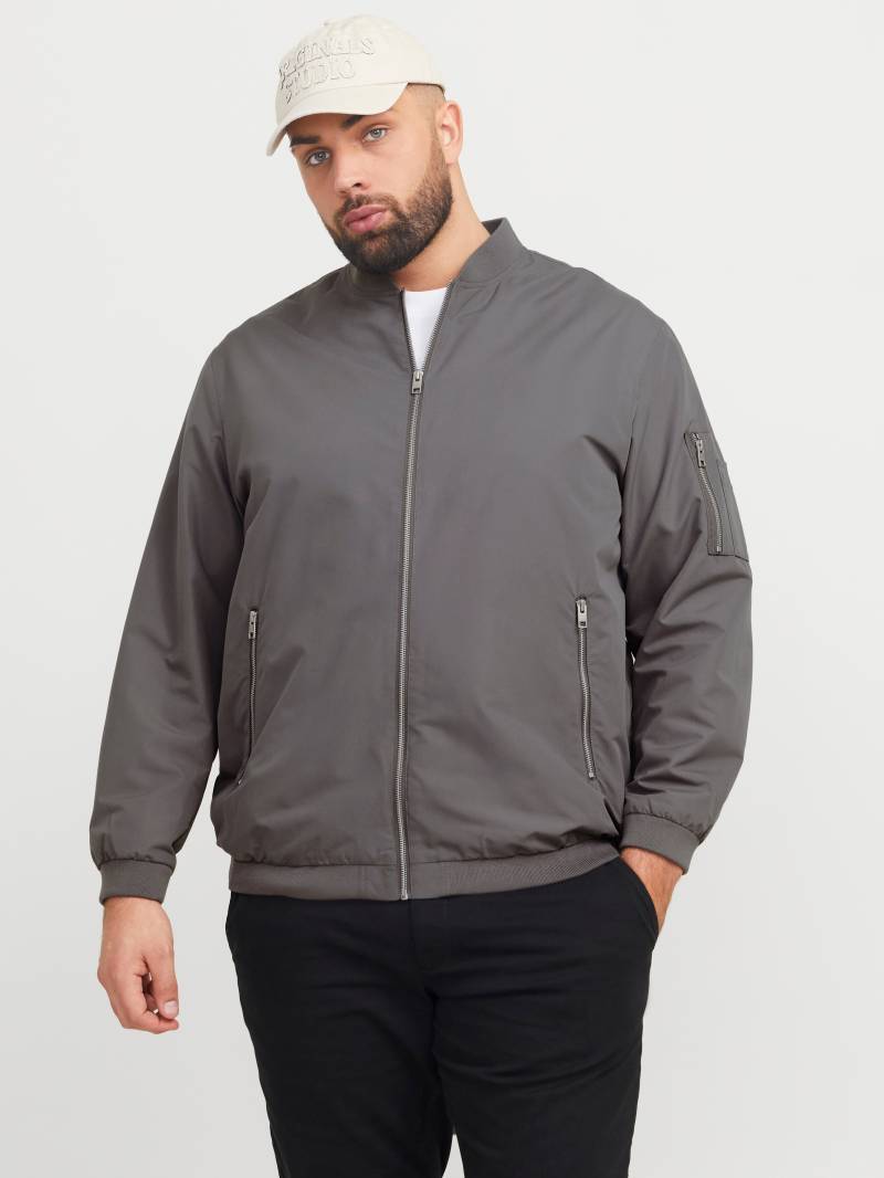 Jack & Jones PlusSize Bomberjacke »JJERUSH BOMBER NOOS PLS«, ohne Kapuze, mit Reissverschlusstaschen von Jack & Jones PlusSize
