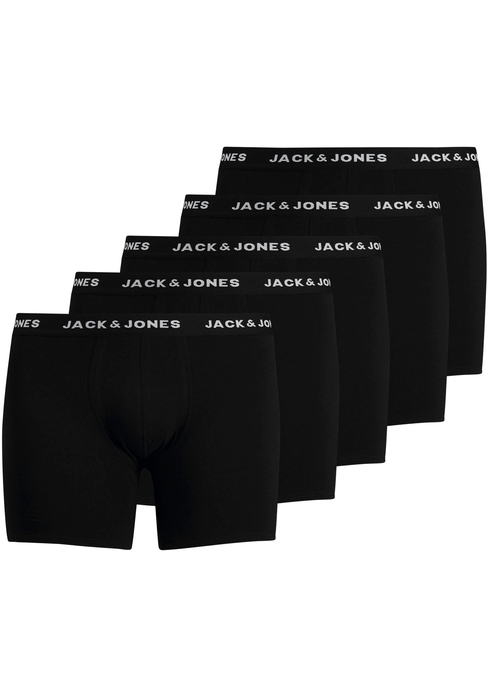 Jack & Jones PlusSize Boxershorts »JACHUEY TRUNKS 5 PACK NOOS PLS«, (Packung, 5 St., 5er-Pack) von Jack & Jones PlusSize