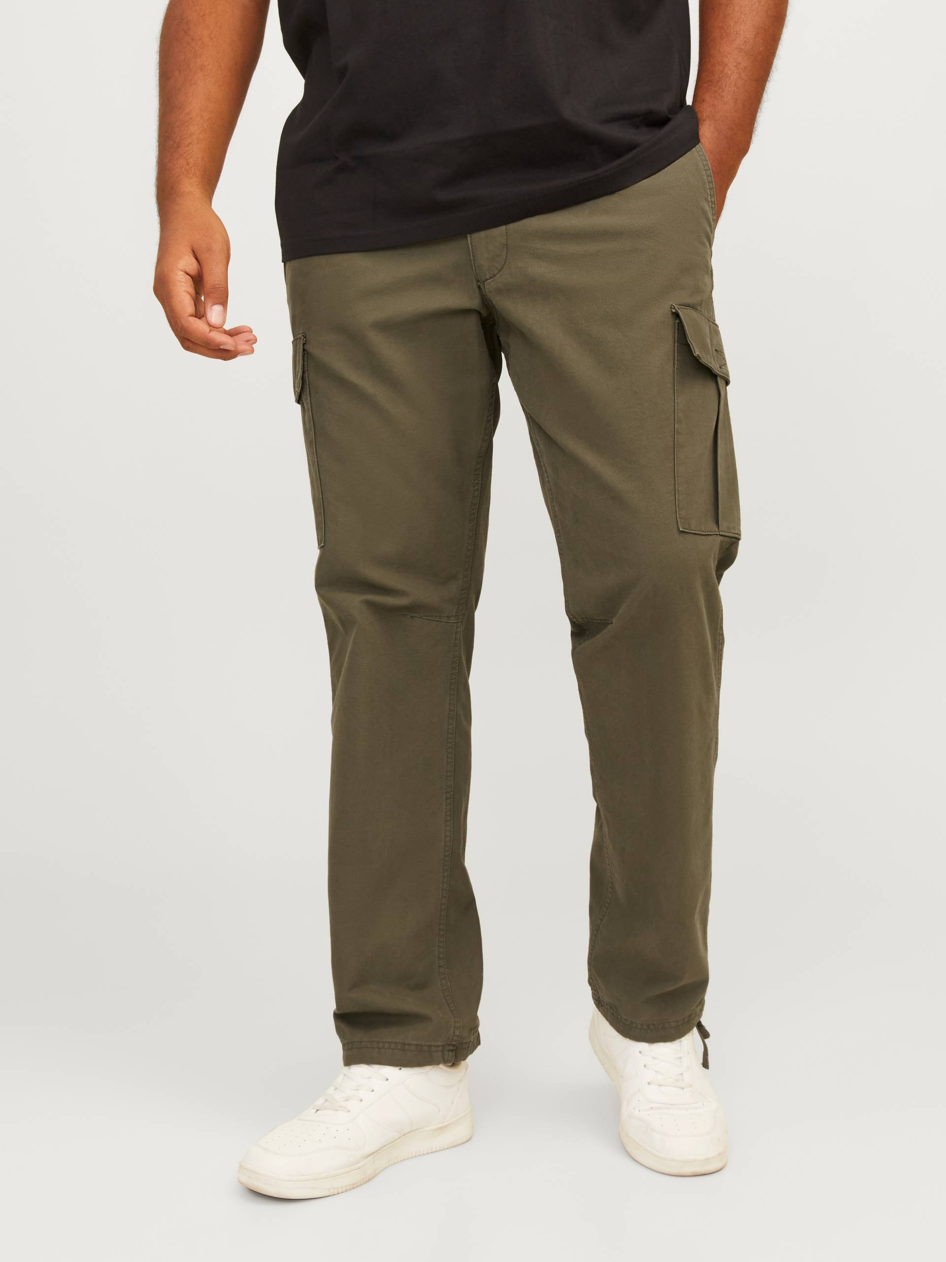 Jack & Jones PlusSize Cargohose »JPSTKANE JJBARKLEY CARGO PANT NOOS PLS« von Jack & Jones PlusSize