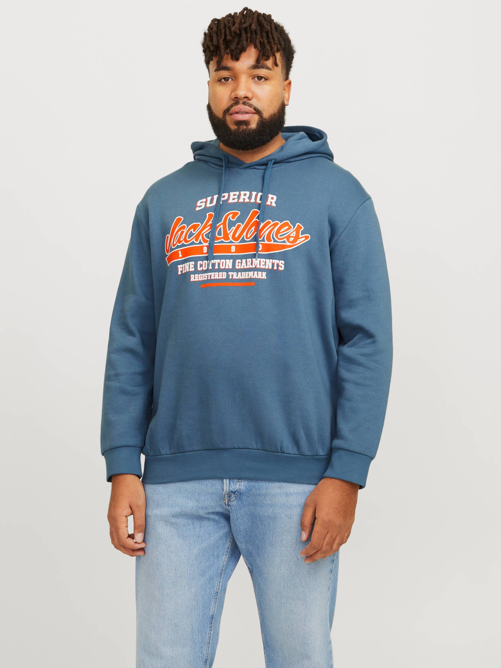 Jack & Jones PlusSize Hoodie »JJELOGO SWEAT HOOD 2 COL 24/25 NOOS PLS«, mit Logo Frontprint Jack & Jones PlusSize Hoodie »JJELOGO SWEAT HOOD 2 COL 24/25 NOOS PLS«, mit Logo Frontprint von Jack & Jones PlusSize