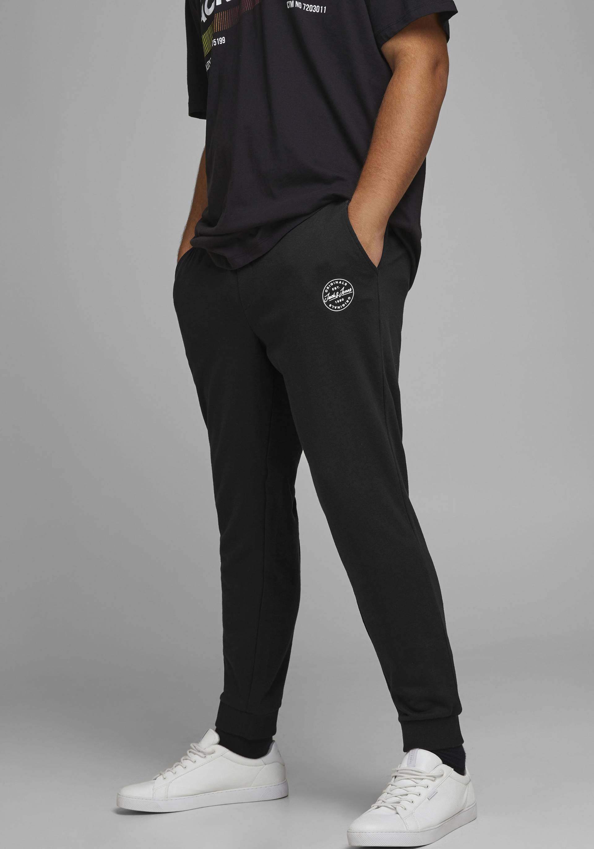 Jack & Jones PlusSize Jogginghose »JPSTGORDON JJSHARK SW PANT AT NOOS PLS« von Jack & Jones PlusSize