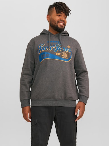 Jack & Jones PlusSize Kapuzensweatshirt »JJELOGO SWEAT HOOD 2 COL 23/24 NOOS PLS« von Jack & Jones PlusSize