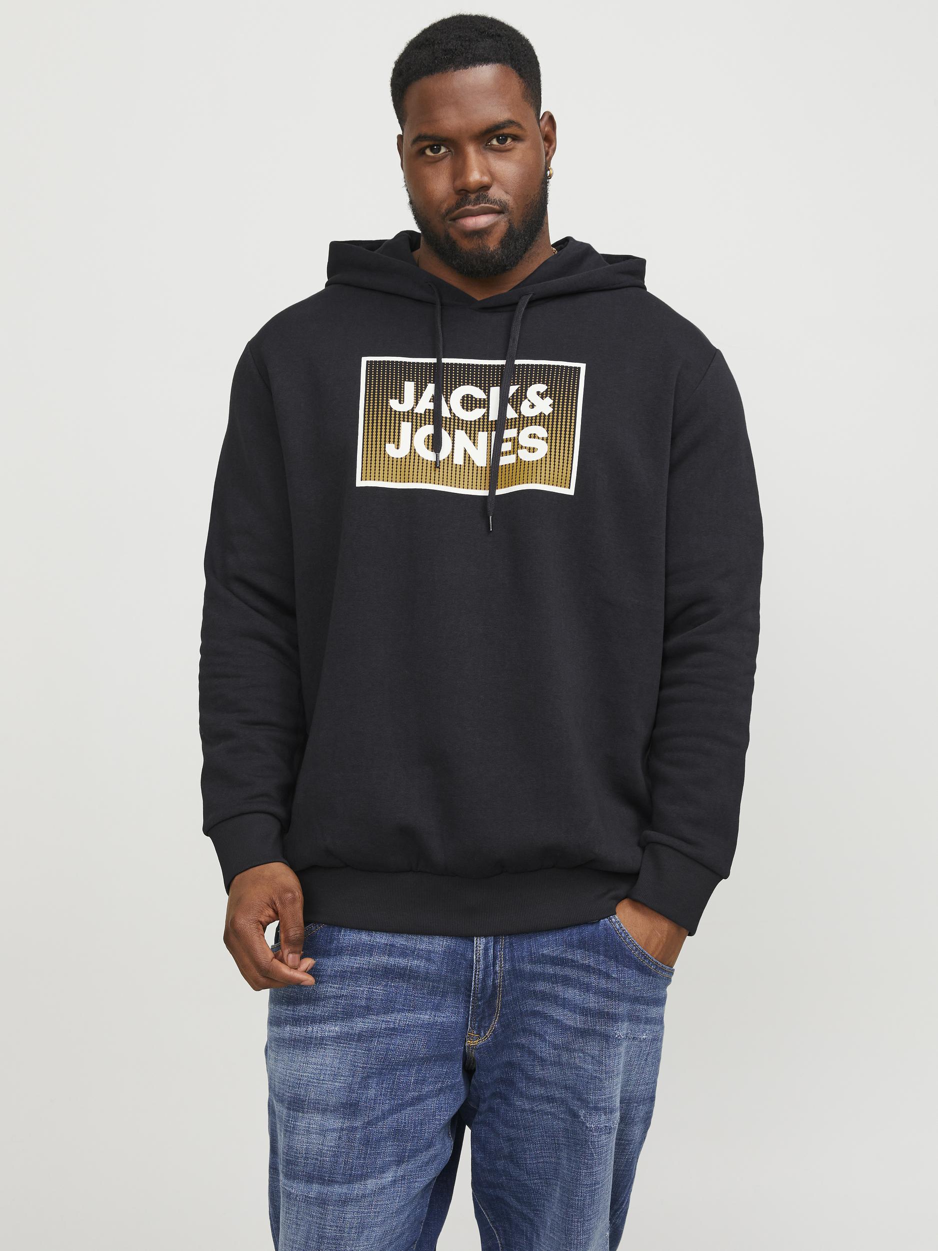 Jack & Jones PlusSize Kapuzensweatshirt »JJSTEEL SWEAT HOOD PLS« von Jack & Jones PlusSize