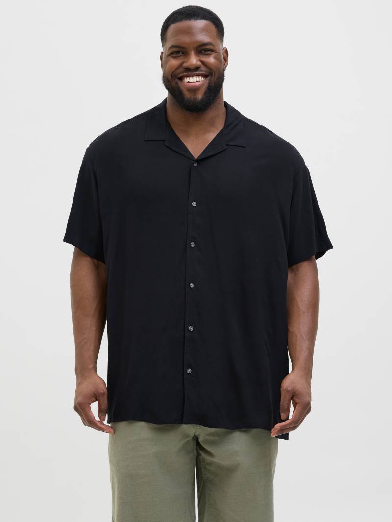 Jack & Jones PlusSize Kurzarmhemd »JJEJEFF SOLID RESORT SHIRT S/S SN PLS« von Jack & Jones PlusSize