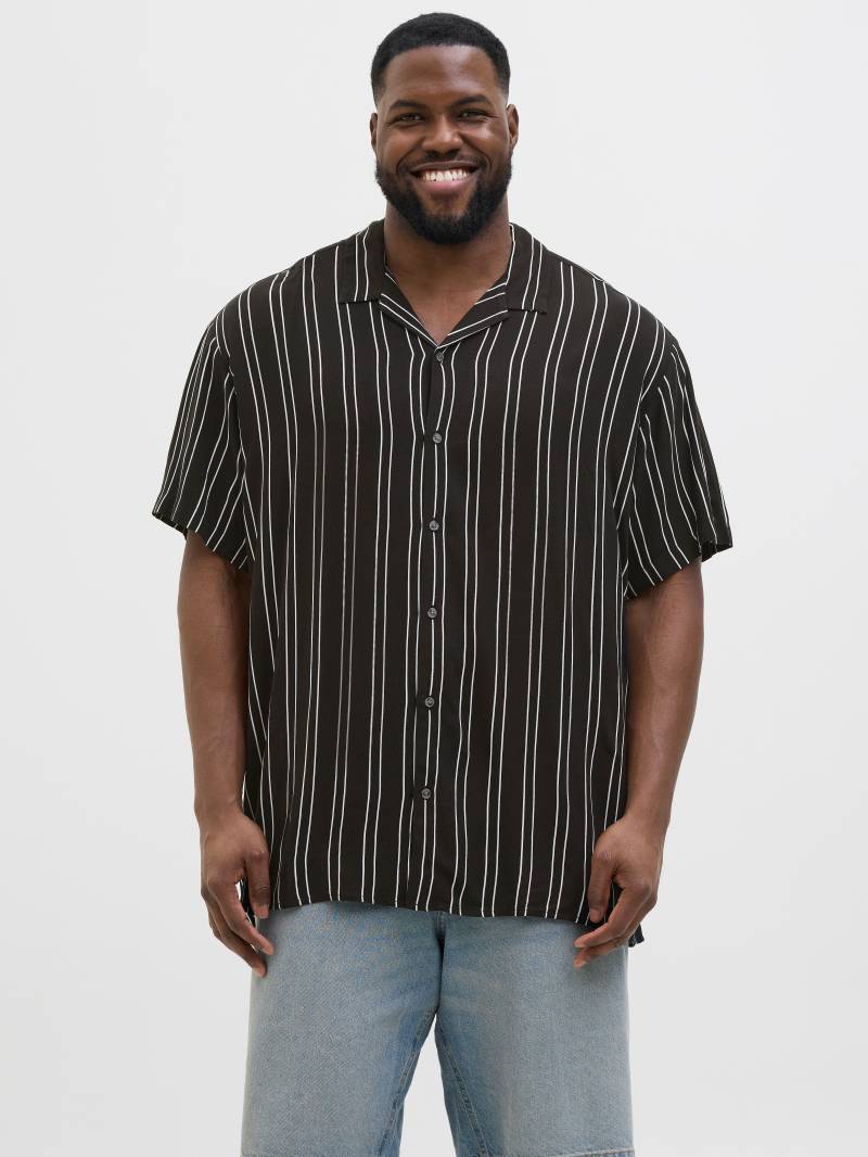 Jack & Jones PlusSize Kurzarmhemd »JJEJEFF STRIPE RESORT SHIRT SS SN PLS« von Jack & Jones PlusSize