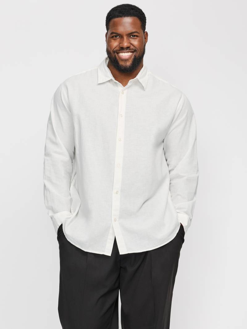 Jack & Jones PlusSize Langarmhemd »JJEBREEZE SHIRT LS SN PLS«, mit Hemdkragen von Jack & Jones PlusSize