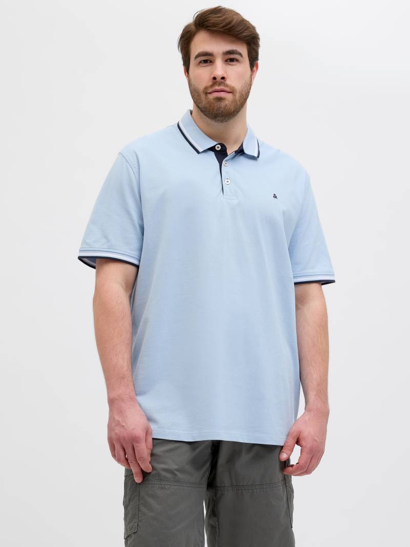 Jack & Jones PlusSize Poloshirt »JJEPAULOS POLO SS NOOS PLS«, mit Logo Stickerei von Jack & Jones PlusSize