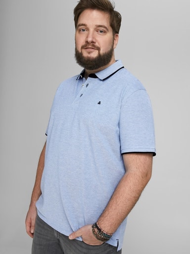 Jack & Jones PlusSize Poloshirt »JJEPAULOS POLO SS NOOS PLS«, mit Logo Stickerei von Jack & Jones PlusSize