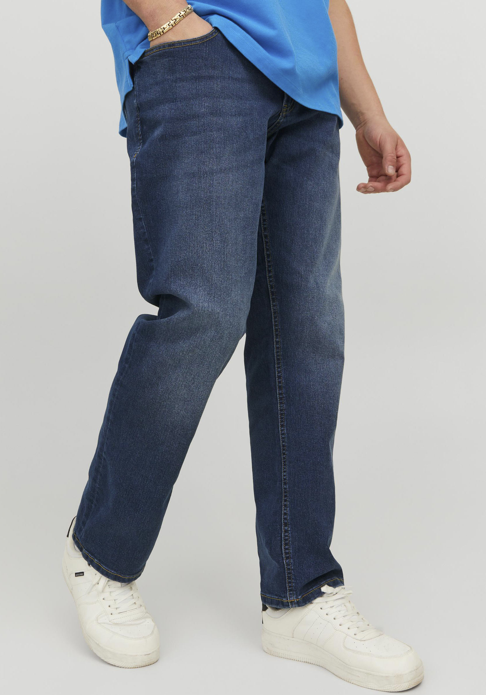 Jack & Jones PlusSize Slim-fit-Jeans »JJIGLENN JJORIGINAL MF 071 NOOS PLS« von Jack & Jones PlusSize