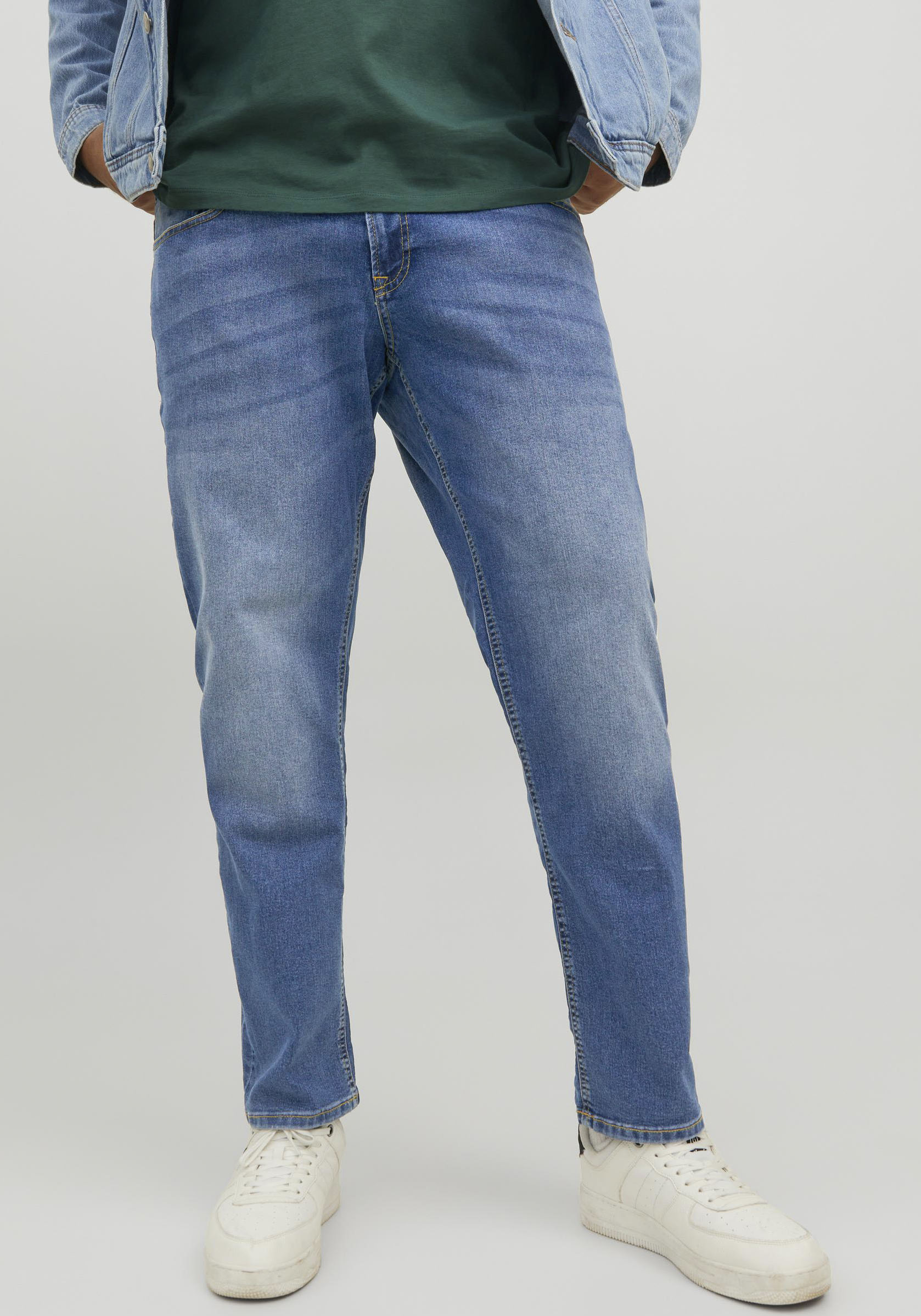 Jack & Jones PlusSize Slim-fit-Jeans »JJIGLENN JJORIGINAL MF 071 NOOS PLS« von Jack & Jones PlusSize