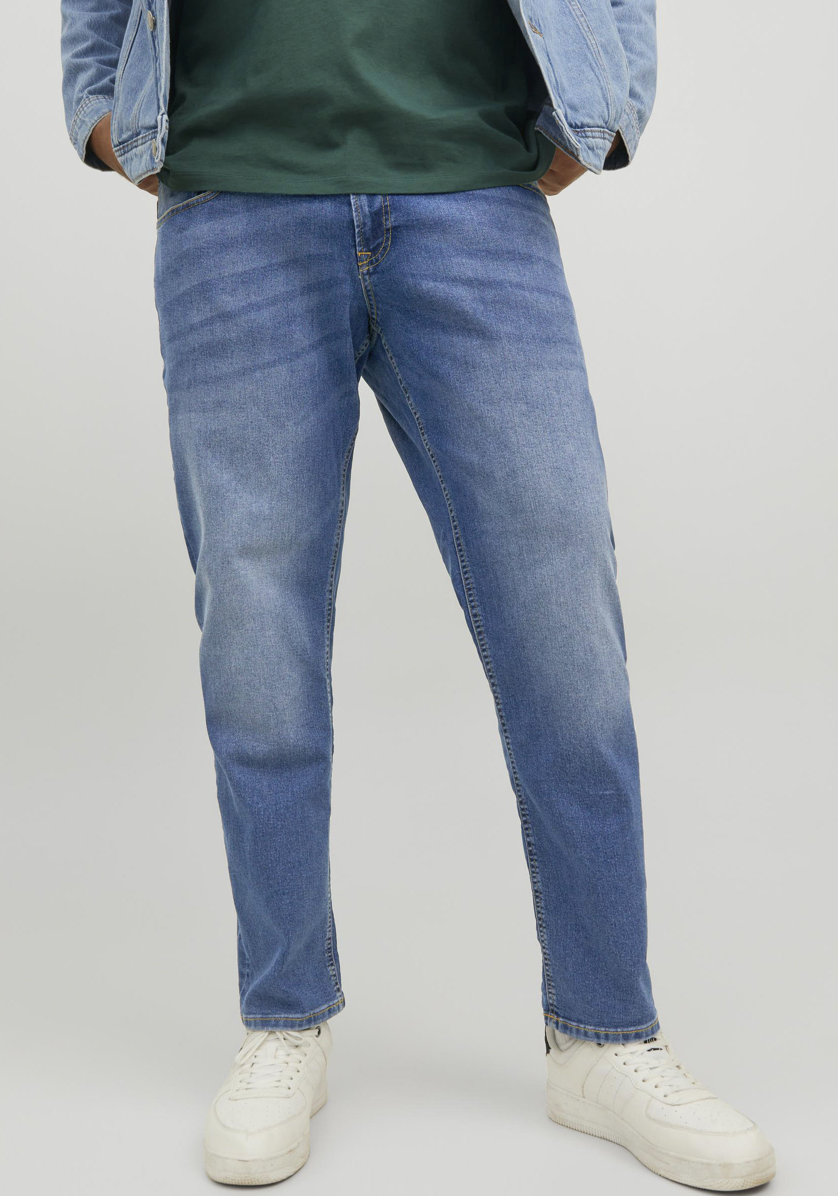Jack & Jones PlusSize Slim-fit-Jeans »JJIGLENN JJORIGINAL MF 071 NOOS PLS« von Jack & Jones PlusSize