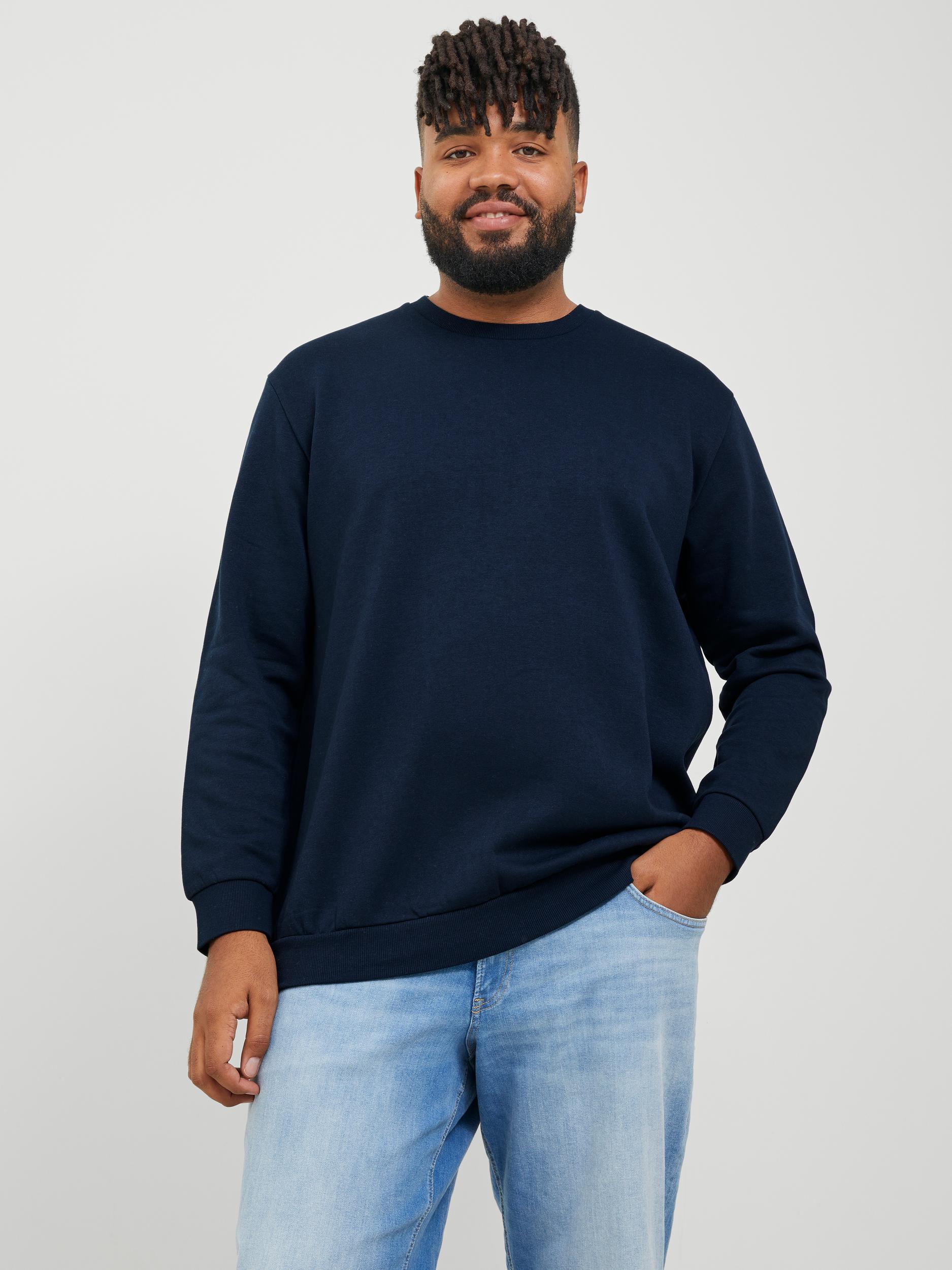 Jack & Jones PlusSize Sweatshirt »JJEBRADLEY SWEAT CREW NOOS PLS«, mit Rippbündchen Jack & Jones PlusSize Sweatshirt »JJEBRADLEY SWEAT CREW NOOS PLS«, mit Rippbündchen von Jack & Jones PlusSize