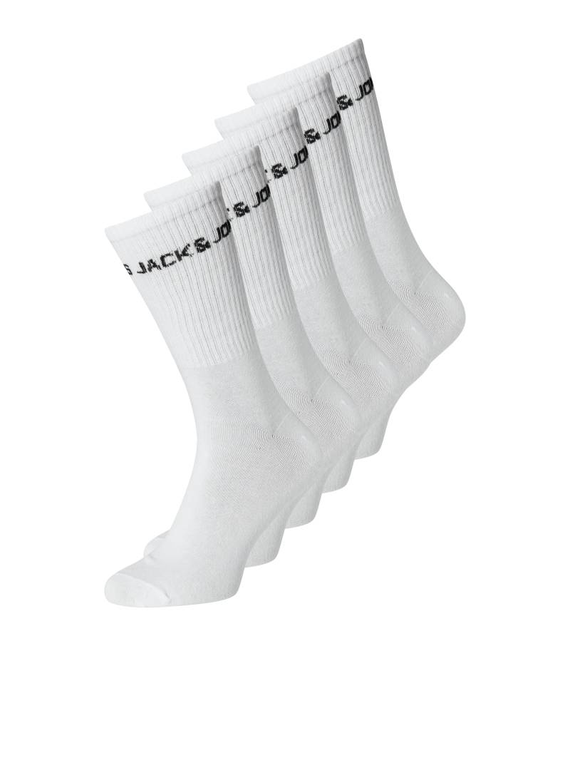 Jack & Jones PlusSize Tennissocken »JACBASIC LOGO TENNIS SOCK 5 PAC PLS NOOS«, (Packung, 5 Paar) von Jack & Jones PlusSize