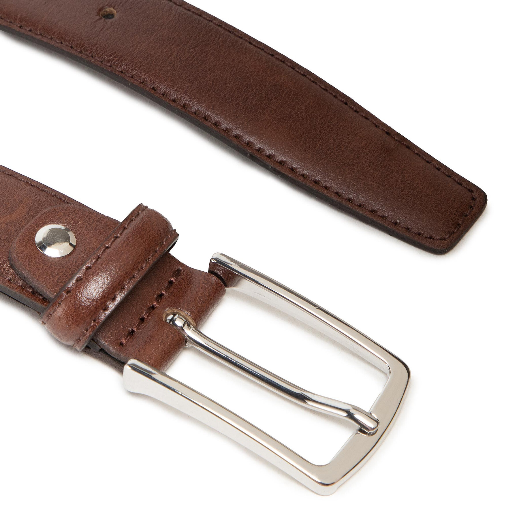 Herrengürtel Jack&Jones Jacchristopher Belt Noos 12136795 Cognac von Jack&Jones