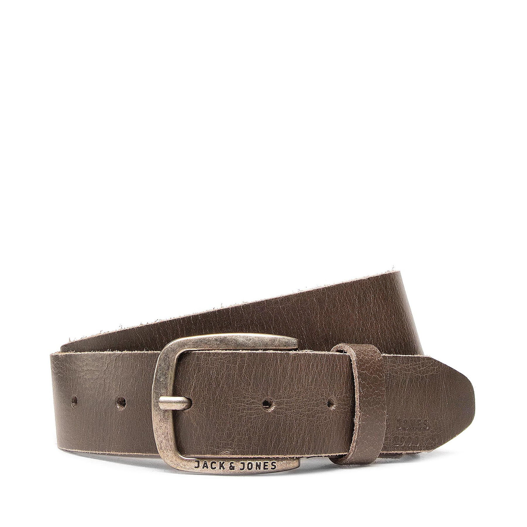 Herrengürtel Jack&Jones Jackpaul Leather Belt 12111286 Grün von Jack&Jones