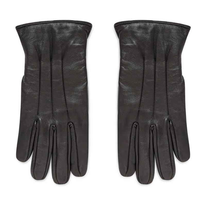 Herrenhandschuhe Jack&Jones Jacmontana Leather Gloves Noos 12125090 Schwarz von Jack&Jones