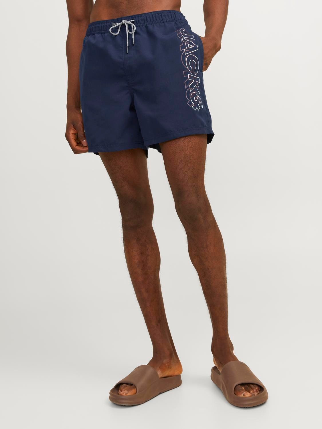 Jack & Jones Badeshorts »JPSTFIJI JJSWIM DOUBLE LOGO SN LY« von Jack & Jones