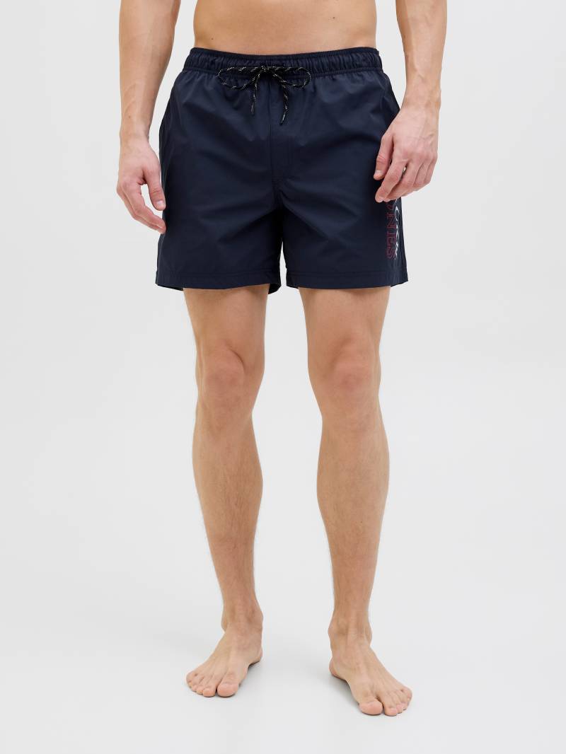 Jack & Jones Badeshorts »JPSTMAUI JJSWIM DOUBLE LOGO AKM SN« von Jack & Jones