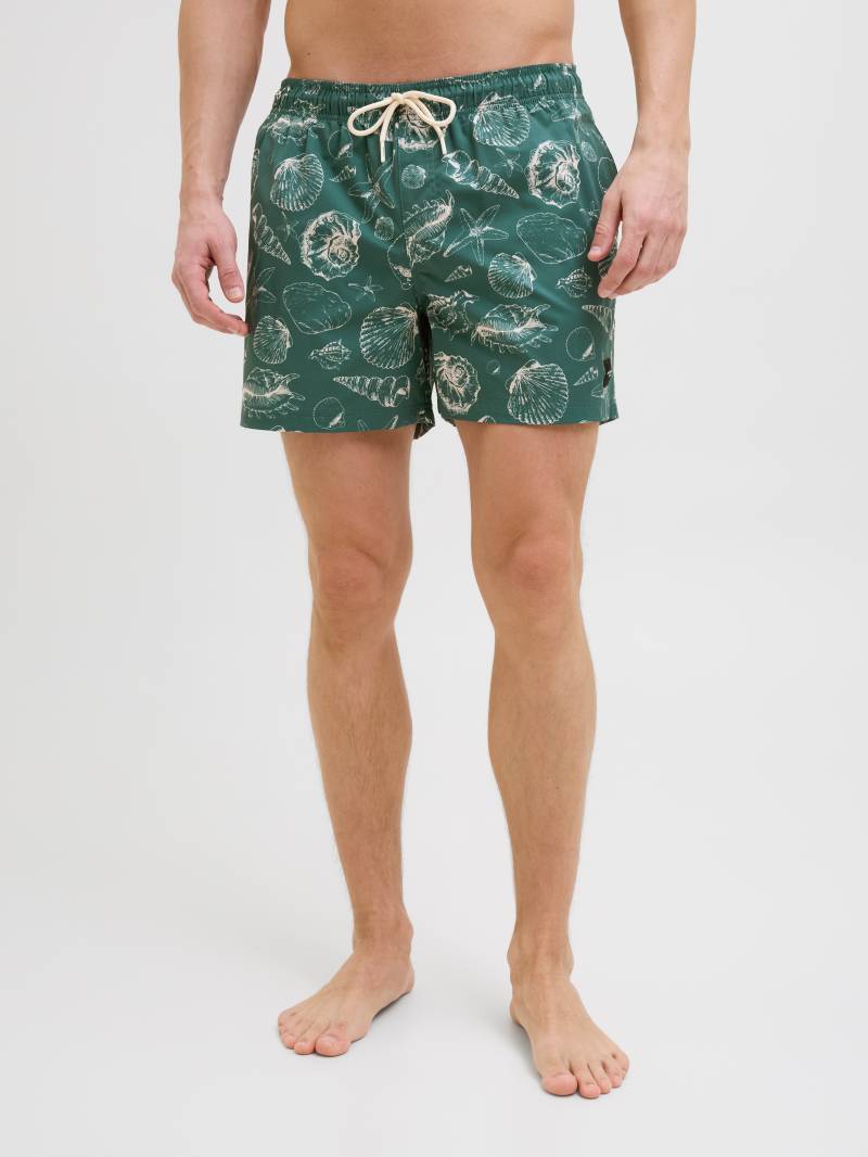 Jack & Jones Badeshorts »JPSTMAUI JJSWIM MATURE AOP AKM SN« von Jack & Jones