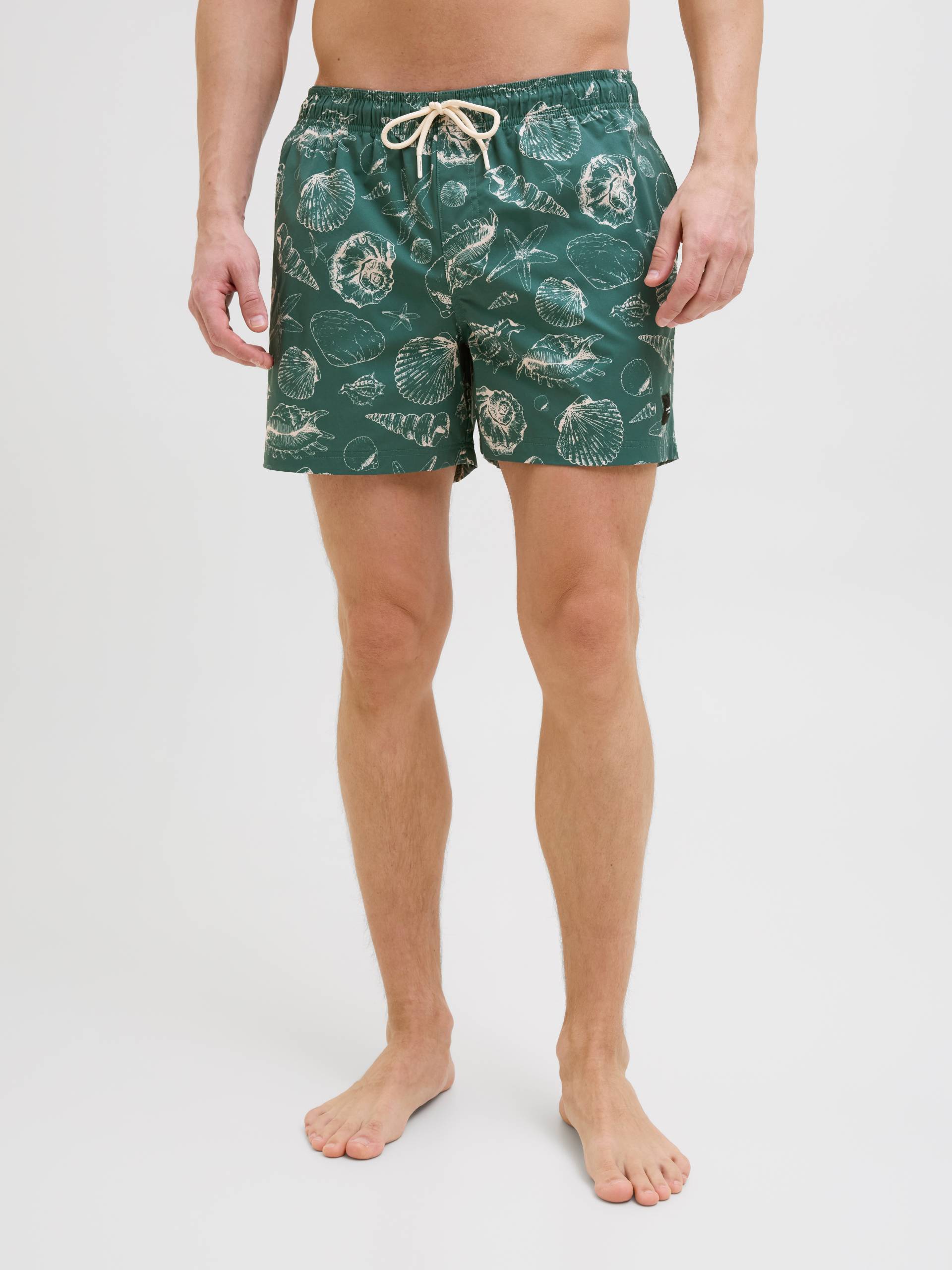 Jack & Jones Badeshorts »JPSTMAUI JJSWIM MATURE AOP AKM SN« von Jack & Jones