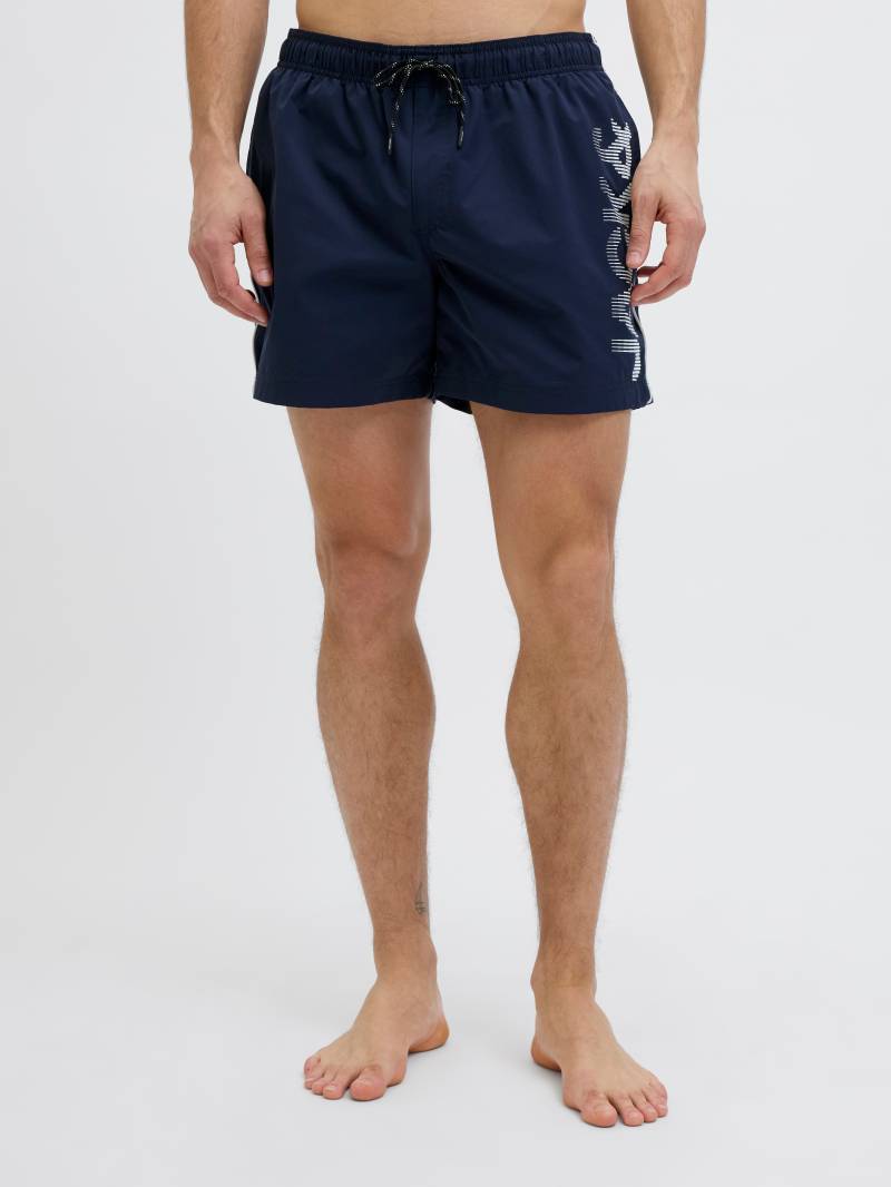 Jack & Jones Badeshorts »JPSTMAUI JJSWIM SPLICE LOGO AKM SN« von Jack & Jones