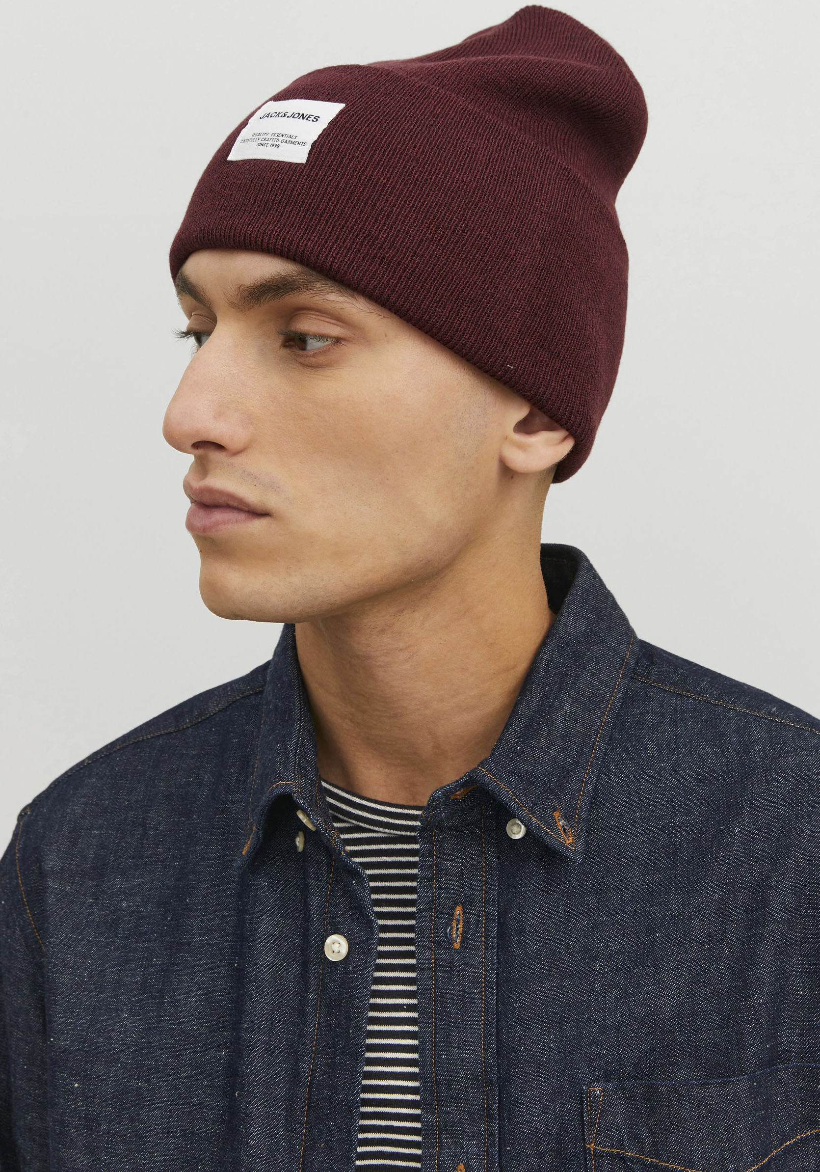 Jack & Jones Beanie »JACLONG KNIT BEANIE NOOS« von Jack & Jones