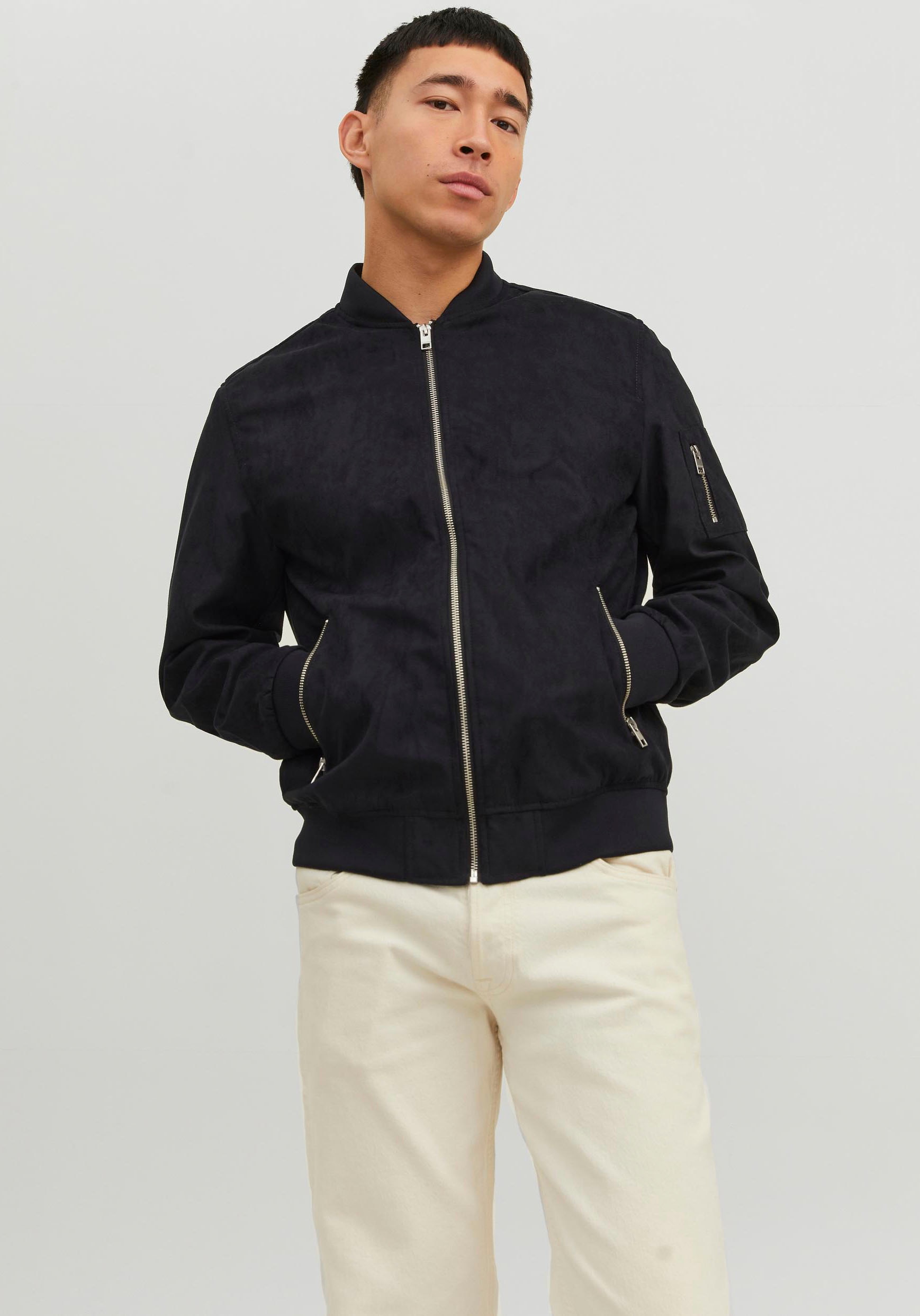 Jack & Jones Blouson »JJEROCKY FAUX SUEDE BOMBER NOOS« von Jack & Jones