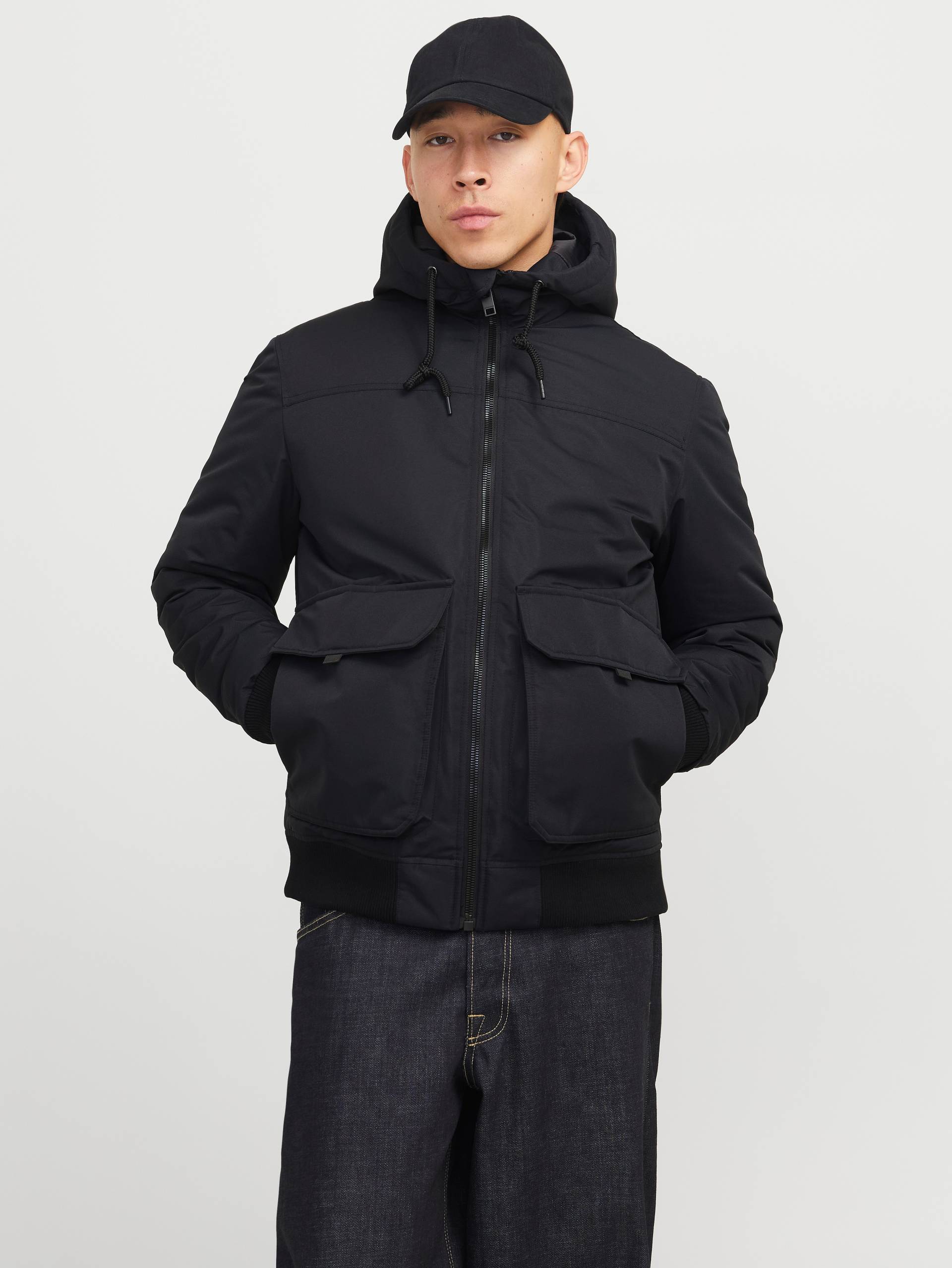 Jack & Jones Bomberjacke »JJCONSTRUCT BOMBER«, mit Kapuze von Jack & Jones