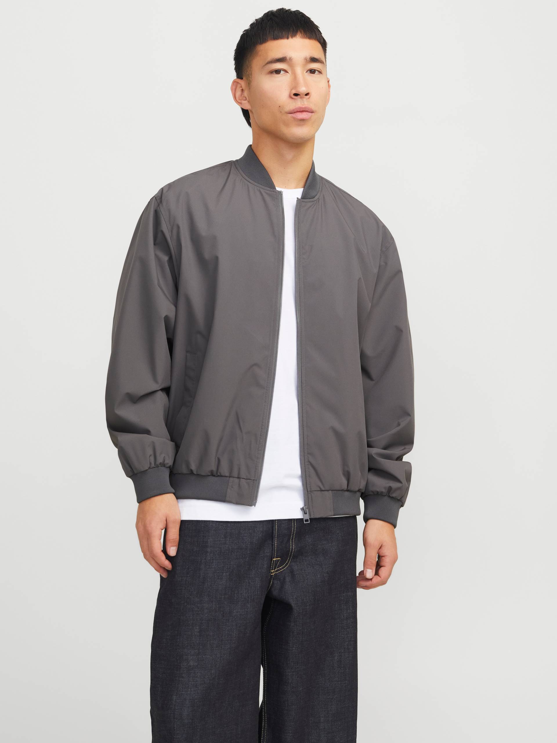 Jack & Jones Bomberjacke »JJECHARGE BOMBER JACKET NOOS«, ohne Kapuze, mit Rippbündchen von Jack & Jones