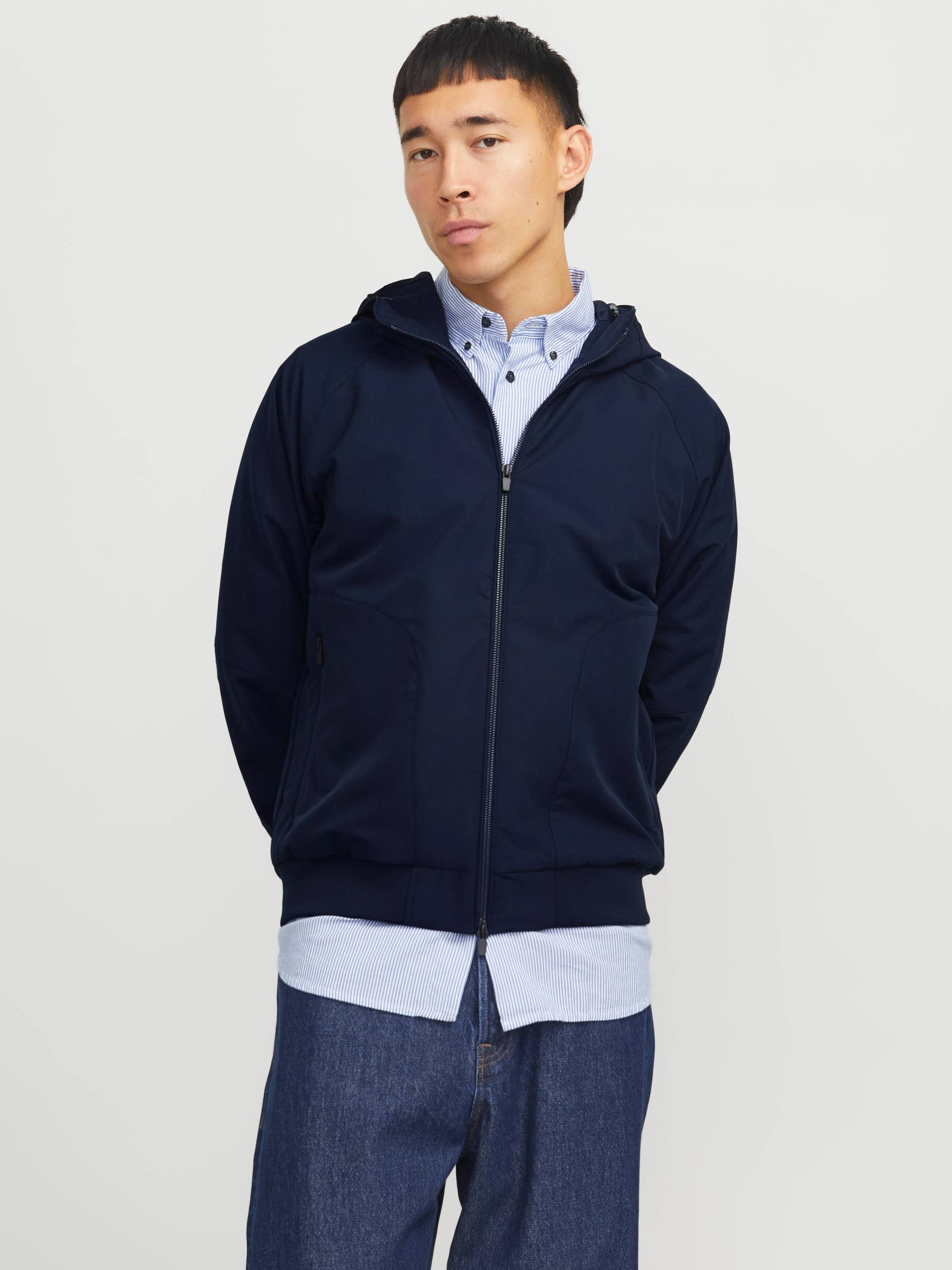 Jack & Jones Bomberjacke »JJEPERFECT BOMBER NOOS«, mit Kapuze, mit Kapuze von Jack & Jones