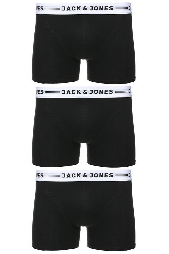Jack & Jones Boxershorts | Schwarz + Weiss | Herren  | S von Jack & Jones
