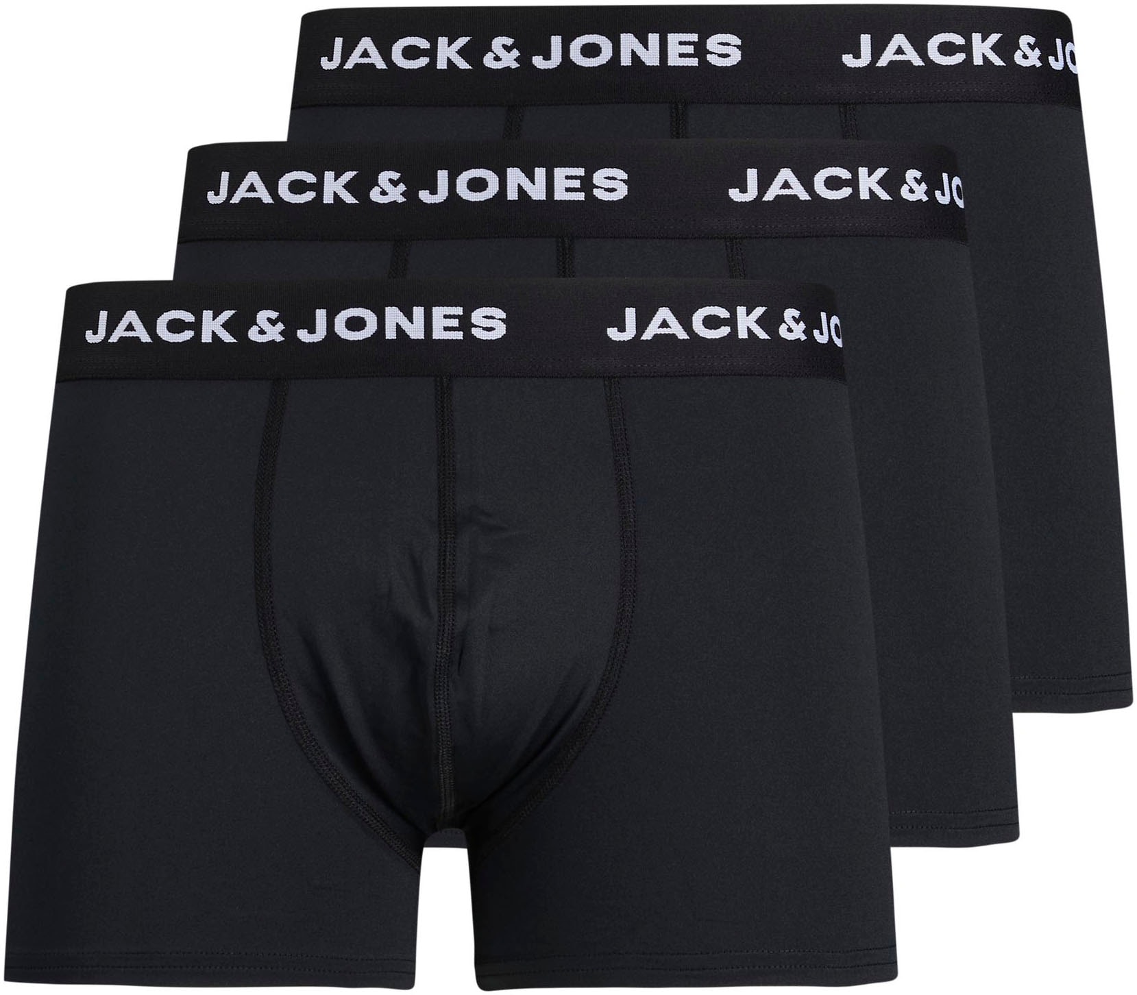 Jack & Jones Boxershorts »JACBASE MICROFIBER TRUNK«, (Packung, 3 St., 3er-Pack) von Jack & Jones